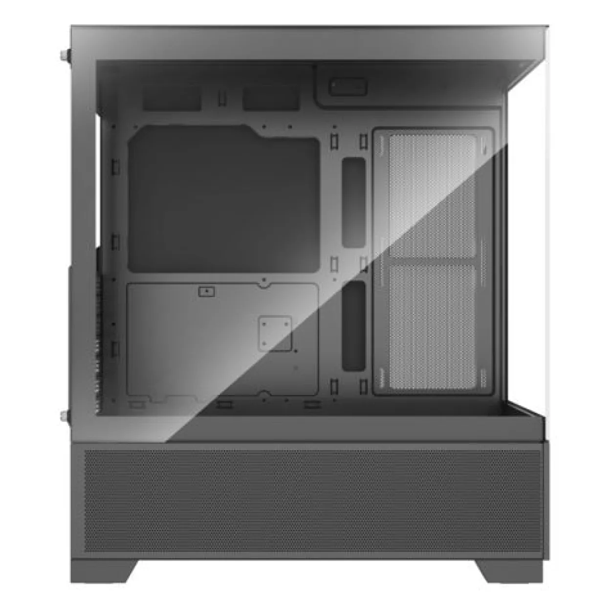Xilence Xilent Beam Midi Tower ohne Netzteil schwarz