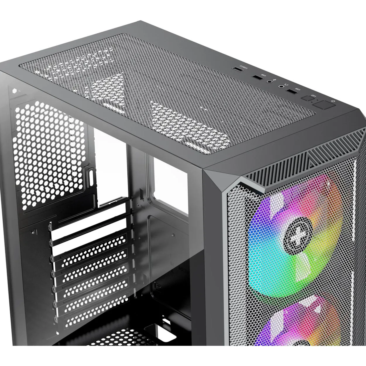 Xilence Xilent Blade II Midi Tower ohne Netzteil schwarz