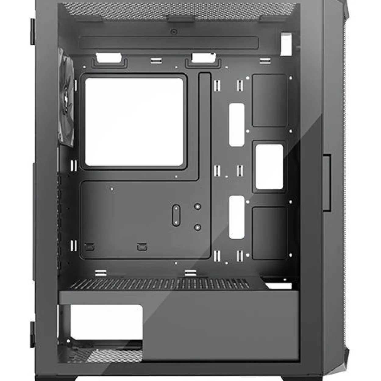 Xilence Xilent Blade II Midi Tower ohne Netzteil schwarz