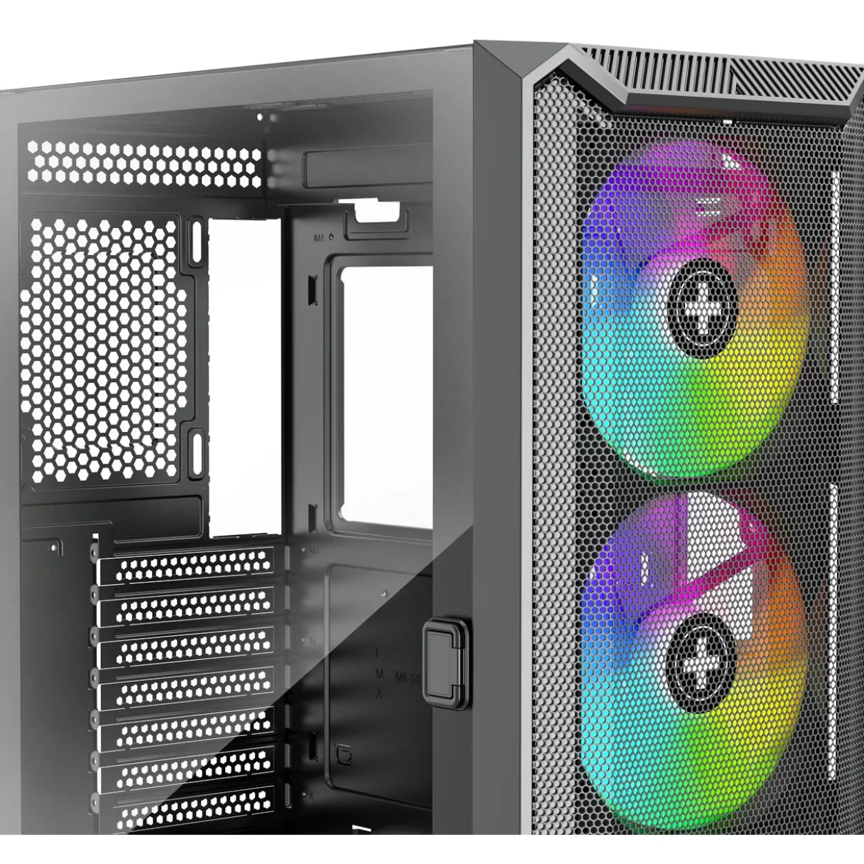 Xilence Xilent Blade II Midi Tower ohne Netzteil schwarz