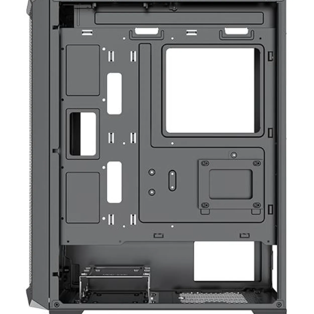 Xilence Xilent Blade II Midi Tower ohne Netzteil schwarz