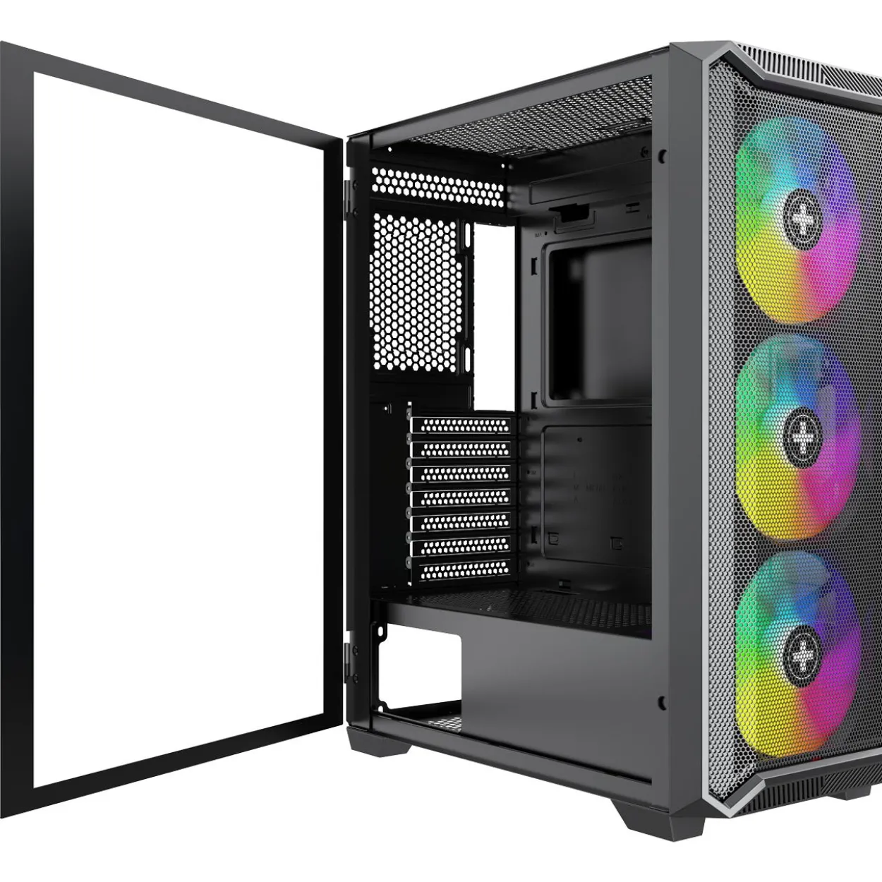 Xilence Xilent Blade II Midi Tower ohne Netzteil schwarz