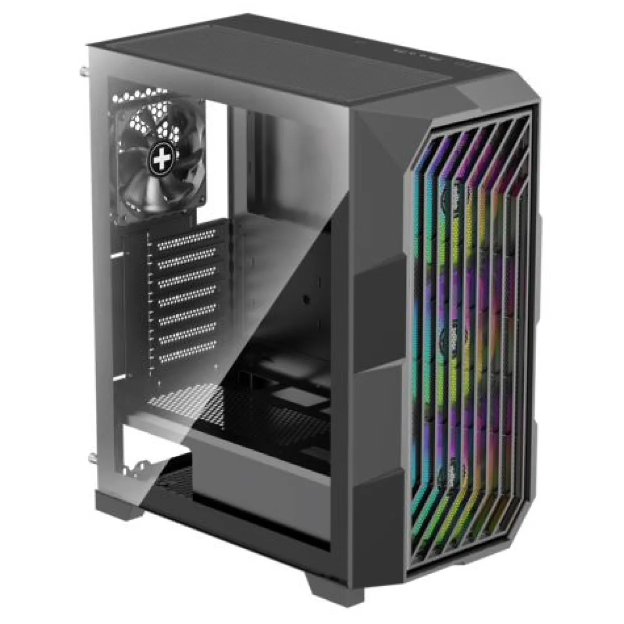 Xilence Xilent Breeze II Midi Tower ohne Netzteil schwarz