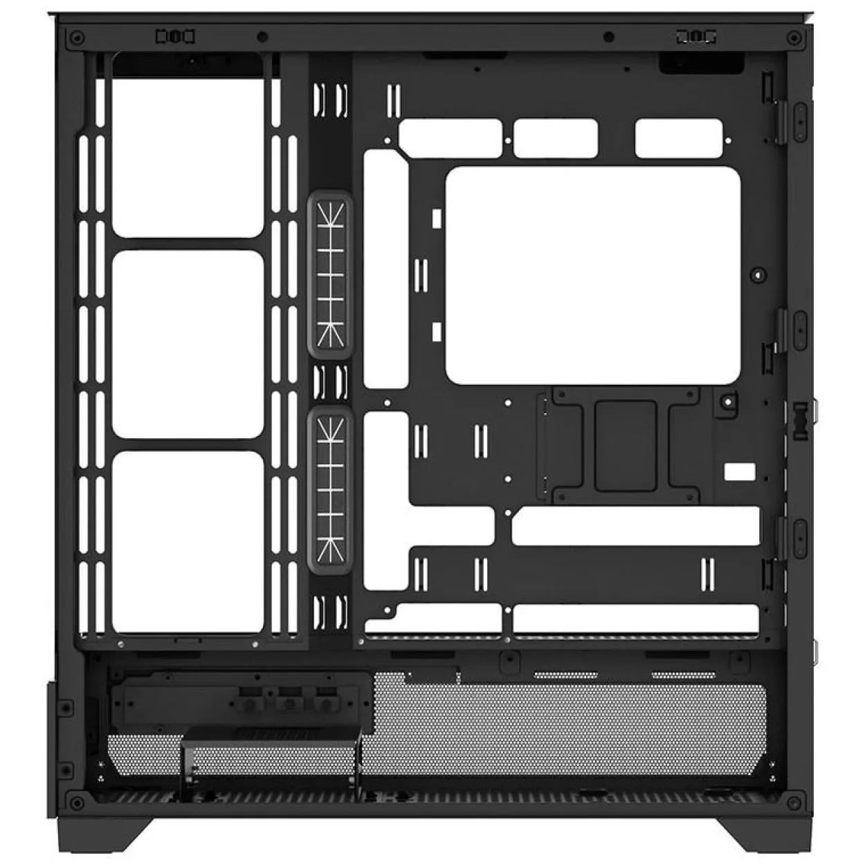Xilence Xilent Flare Midi Tower ohne Netzteil schwarz