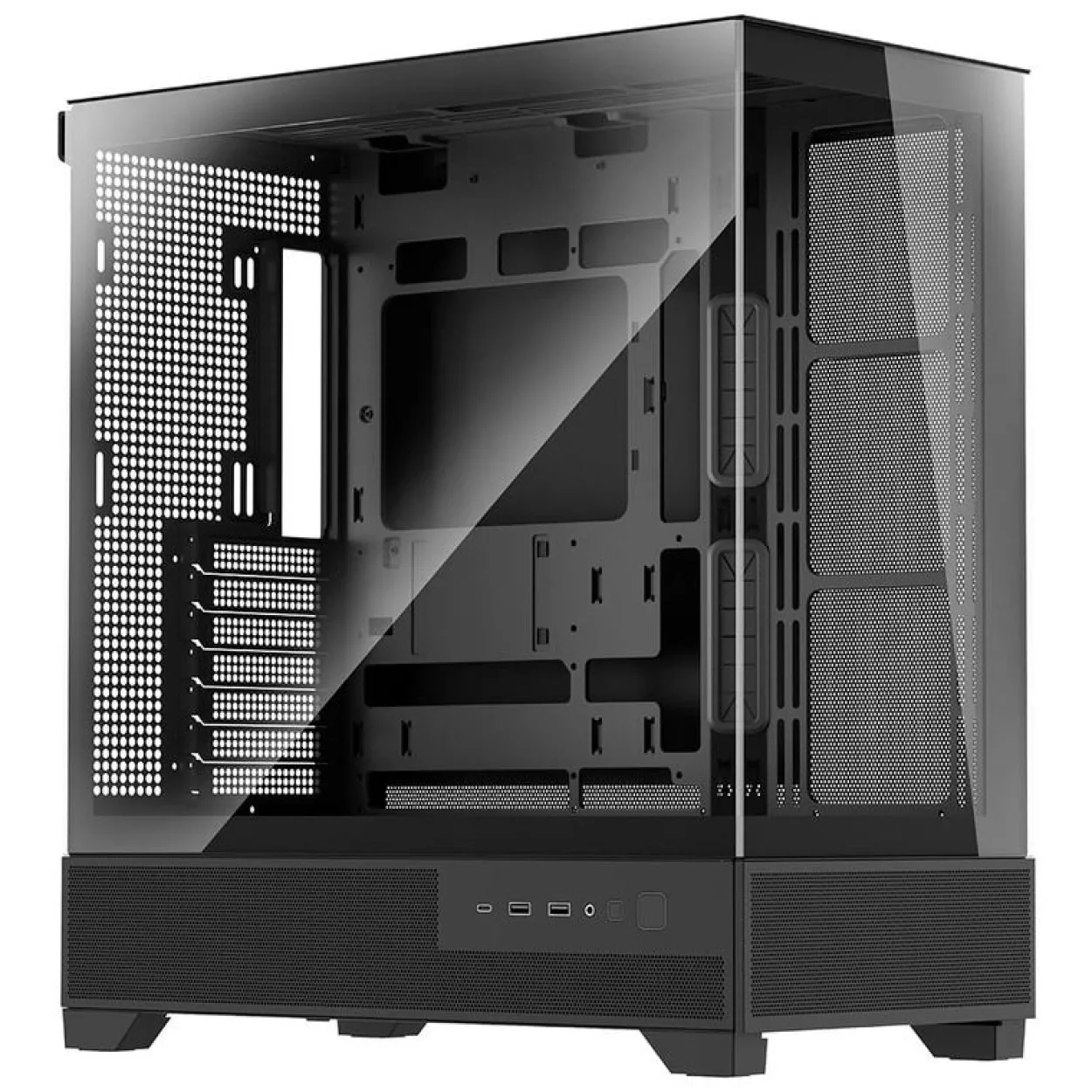 Xilence Xilent Flare Midi Tower ohne Netzteil schwarz