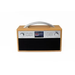 Xoro DAB 250 IR WLAN-Stereo-Internetradio DAB+/FM/Spotify/Bluetooth, braun