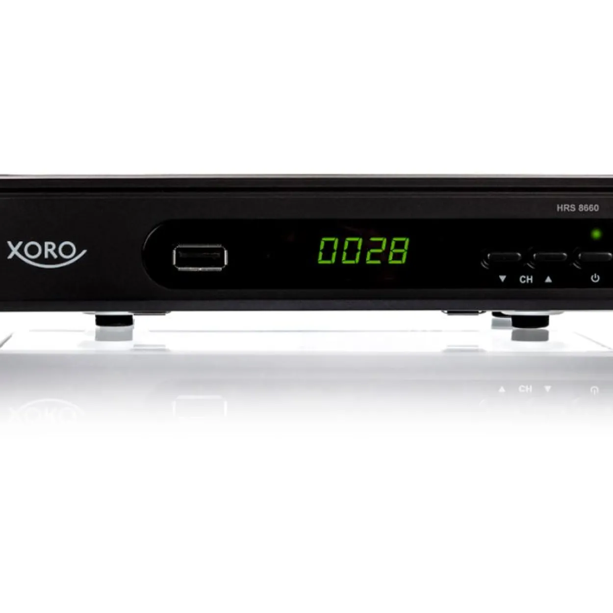 Xoro HRS 8660 HD DVB-S2 Receiver PVR Ready schwarz
