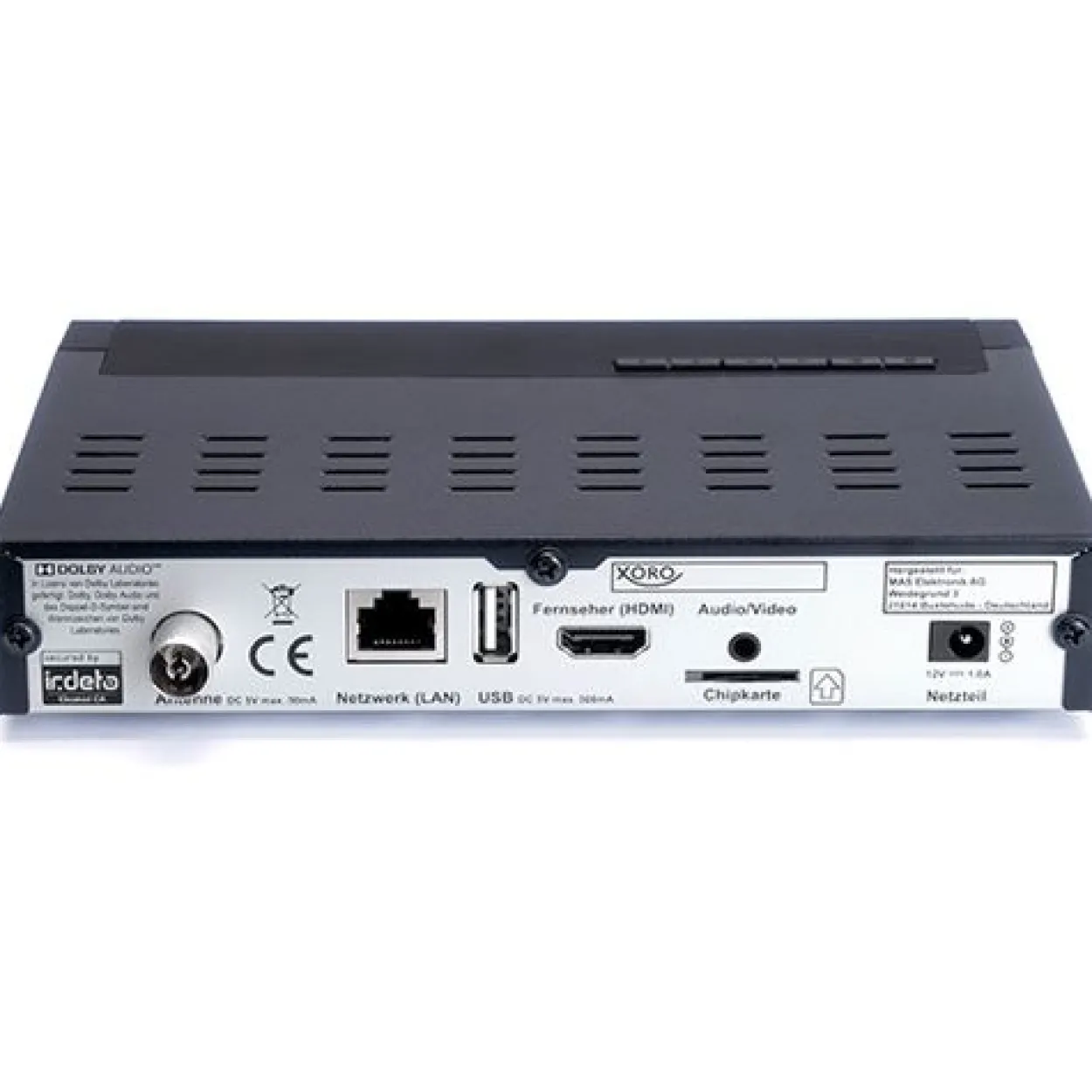 Xoro HRT 8770 Twin, HD DVB-T2/C HD Receiver, freenet, PVR-R.