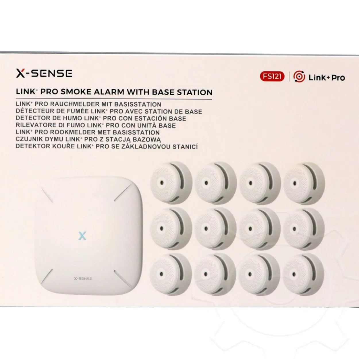 X-Sense Rauchmelder FS121 Multipack Weiß