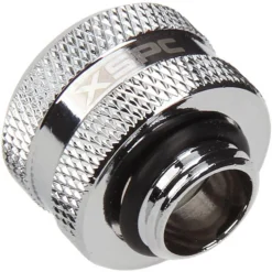 XSPC Anschluss gerade G1/4 Zoll AG auf 14mm AD Hardtube - chrome silber