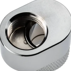 XSPC G1/4 Rotary 7mm Offset Fitting - chrome