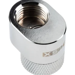 XSPC G1/4 Rotary 7mm Offset Fitting - chrome