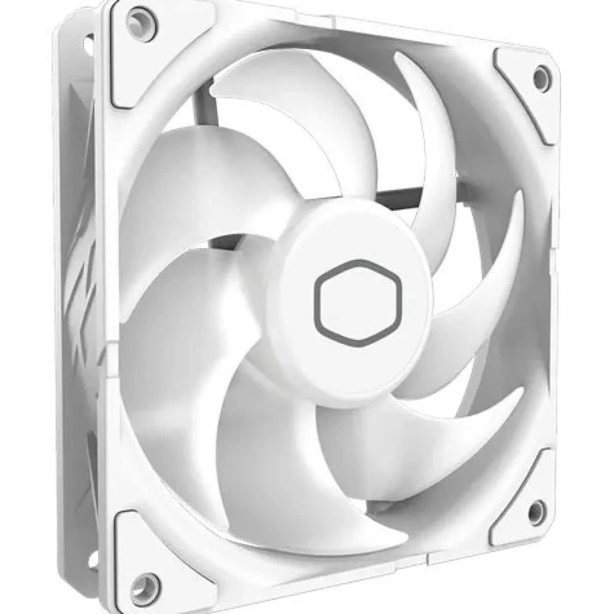 120x120x25mm Cooler Master SickleFlow Edge 120 ARGB White Edition weiß, mit A1 Mini LED Controller
