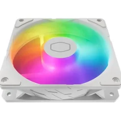 120x120x25mm Cooler Master SickleFlow Edge 120 ARGB White Edition weiß, mit A1 Mini LED Controller