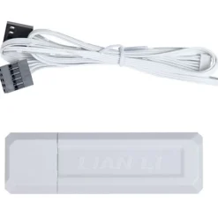 120x124,5x28mm Lian Li UNI FAN SL Wireless ARGB PWM Lüfter, 3er-Pack inkl. Controller - Reverse Blade, weiß