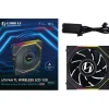 120x124x28mm Lian Li UNI FAN TL Wireless LCD Lüfter, ARGB, PWM - Reverse Blade, schwarz
