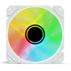 120x120x25mm Sharkoon SHARK Mirror RGB PWM REVERSE (weiß)