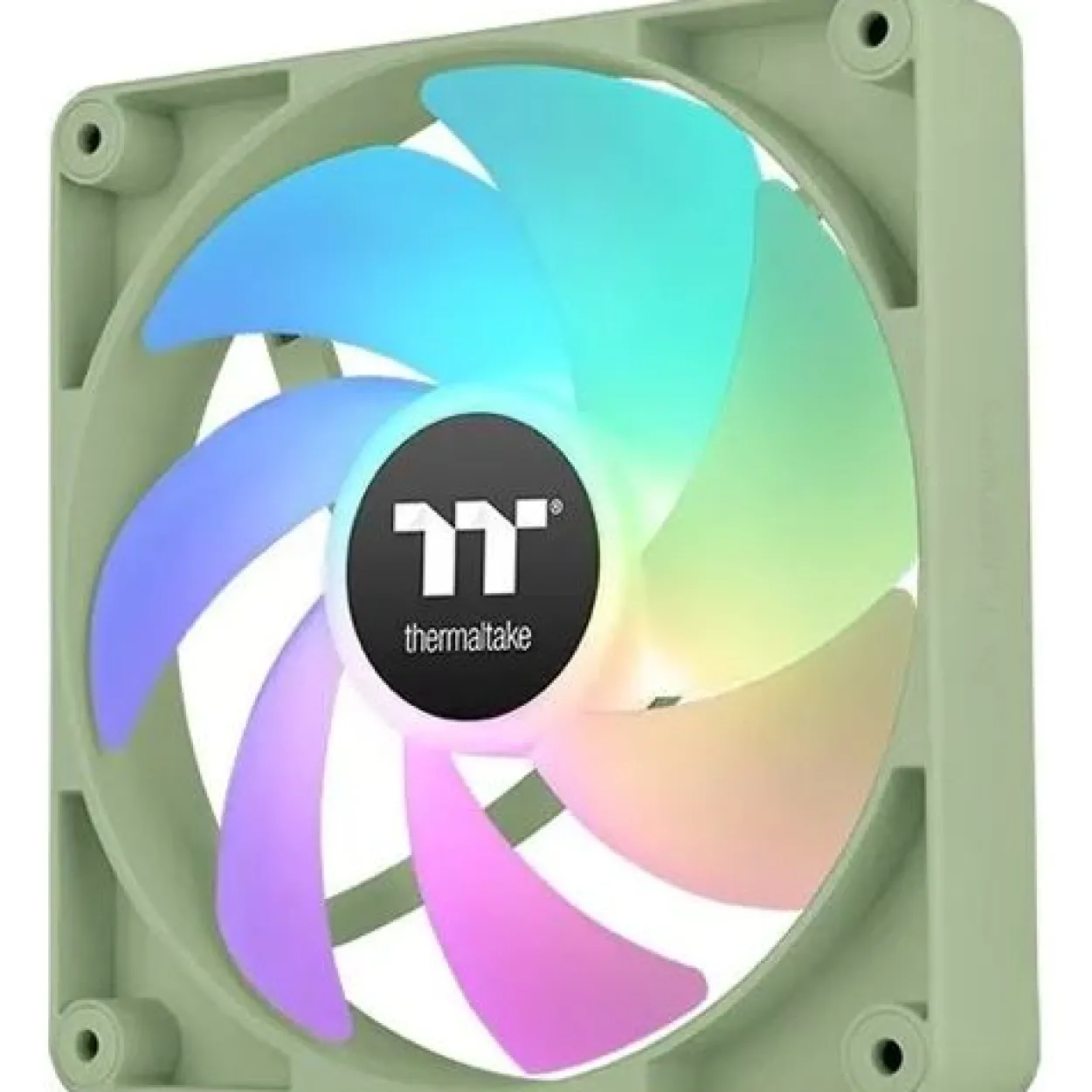 120x120x25mm Thermaltake CT120 ARGB Sync PC Cooling Fan Matcha Green 2 Pack