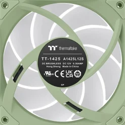 140x140x25mm Thermaltake CT140 EX ARGB Sync PC Cooling Fan Matcha Green 3 Fan Pack