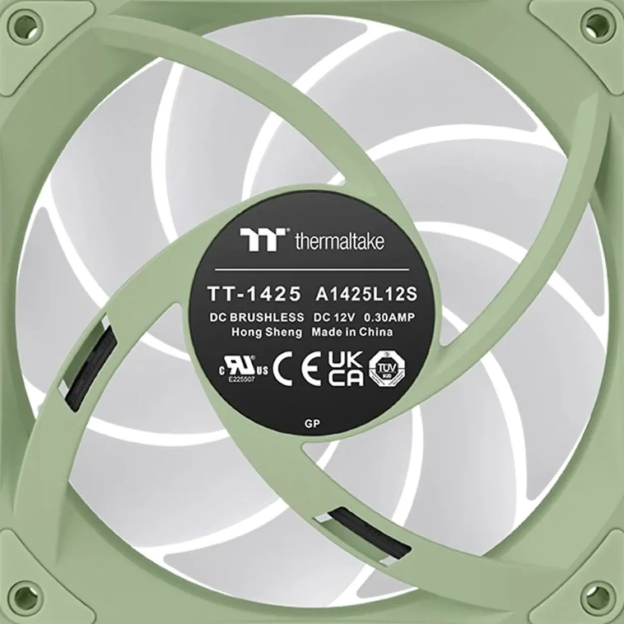 140x140x25mm Thermaltake CT140 EX ARGB Sync PC Cooling Fan Matcha Green 3 Fan Pack