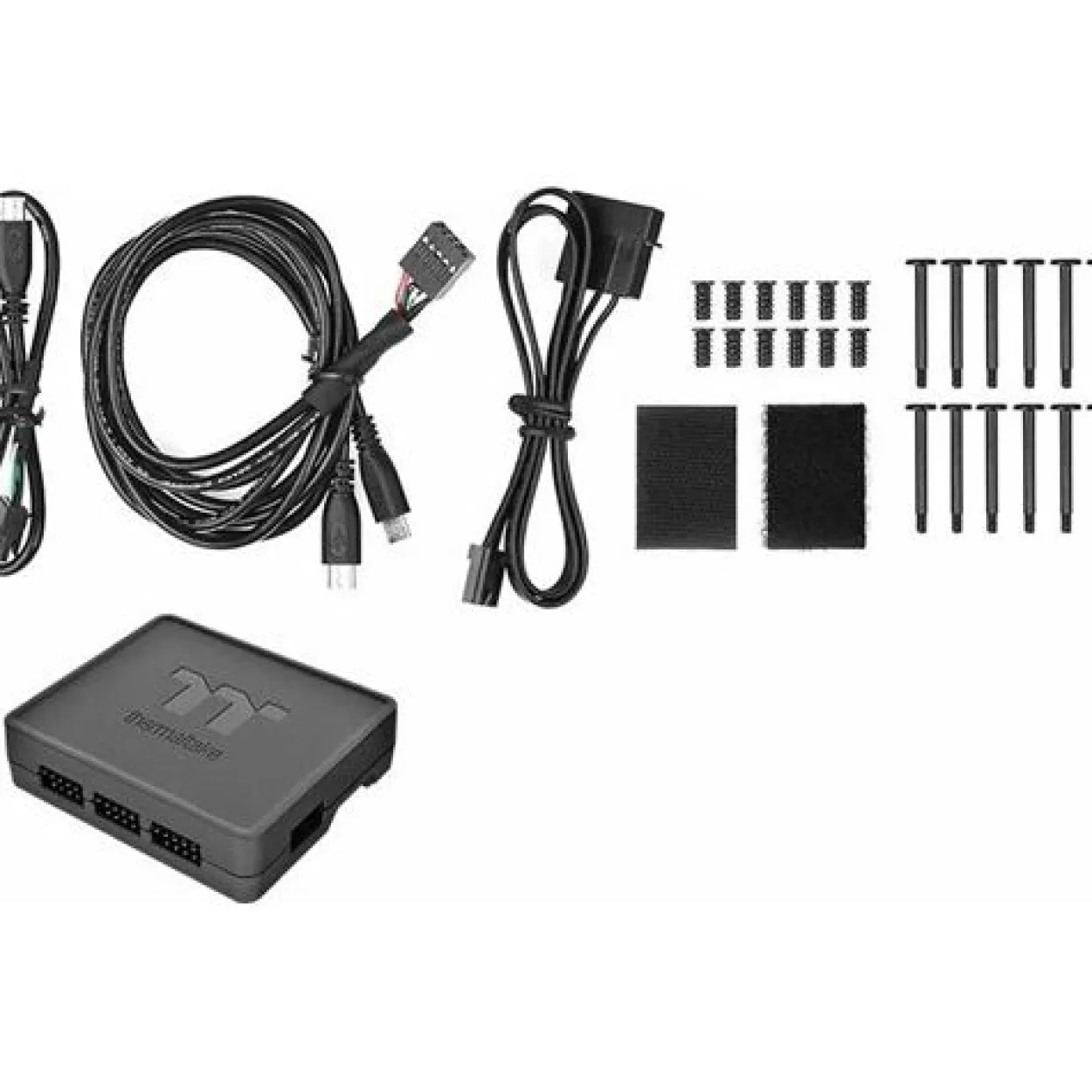 120x120x25mm Thermaltake Riing Quad 12 RGB 3 Pack White Edition (Fan + Controller)