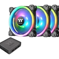 120x120x25mm Thermaltake Riing Trio 12 RGB 3 Pack
