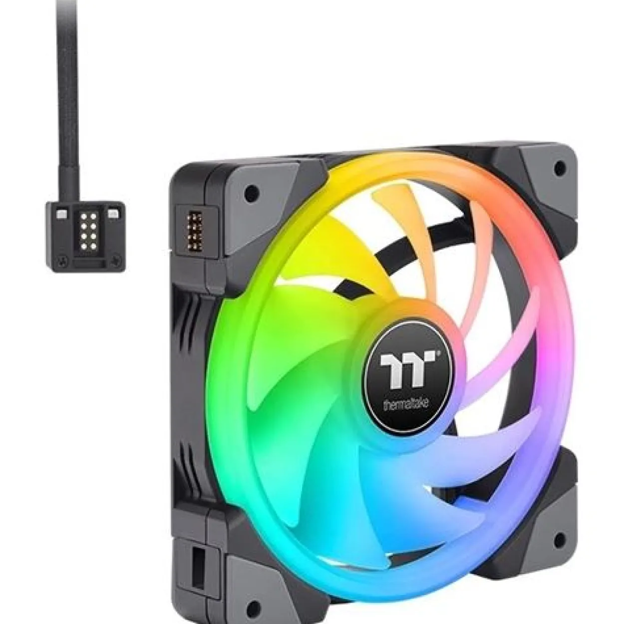 120x120x25mm Thermaltake SWAFAN EX12 RGB PC Cooling Fan TT Premium Edition 3 Pack