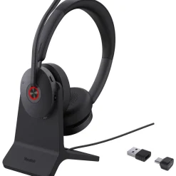 Yealink Headset BH74 UC inkl. Ladeständer USB-C/A