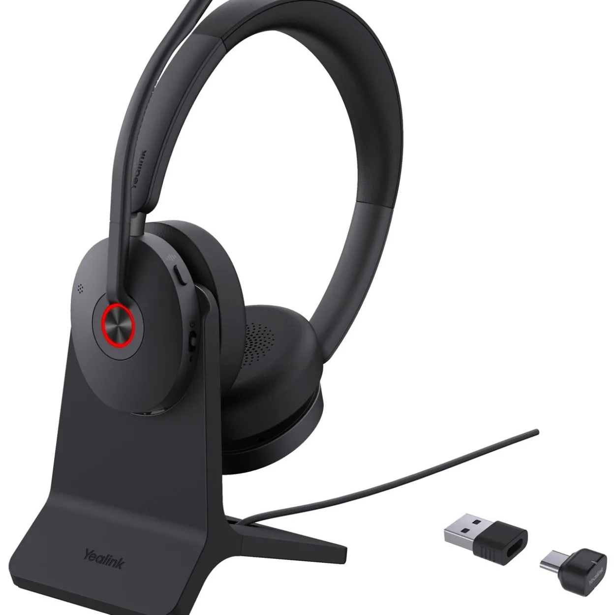 Yealink Headset BH74 UC inkl. Ladeständer USB-C/A