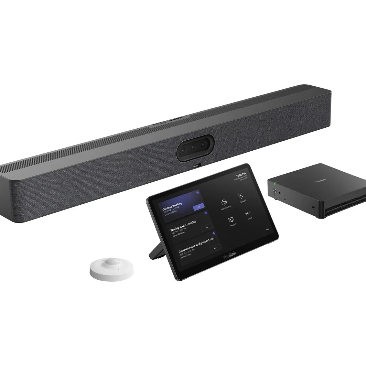 Yealink MVC S50-C5U-000 MeetingBar A50 Intellient AIO, MCoreKit-C5U (MCore4, MTouch Plus, RoomSensor) - Win11 IOT Enterprise OS
