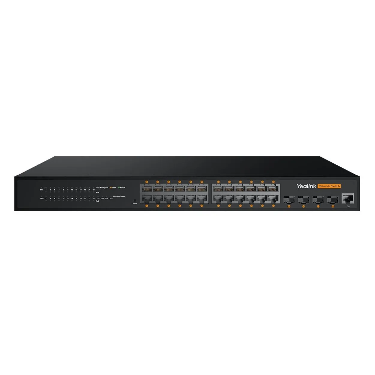 Yealink RCH240 24-Port L2+Web Managed PoE+ Switch