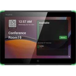 Yealink RoomPanel E2 Scheduling Panel 8" / LCD Panel / 20 tilt mount kit / Flush mount / Android 13