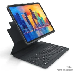 ZAGG Pro Keys Bluetooth-Keyboard für iPad Pro 12.9 Zoll 3./4./5./6.Gen charcoal