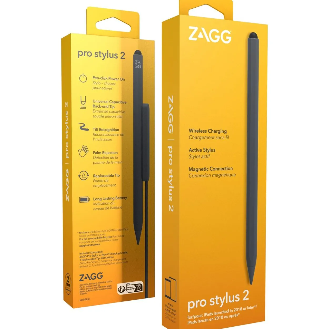 ZAGG Pro Stylus 2 grau