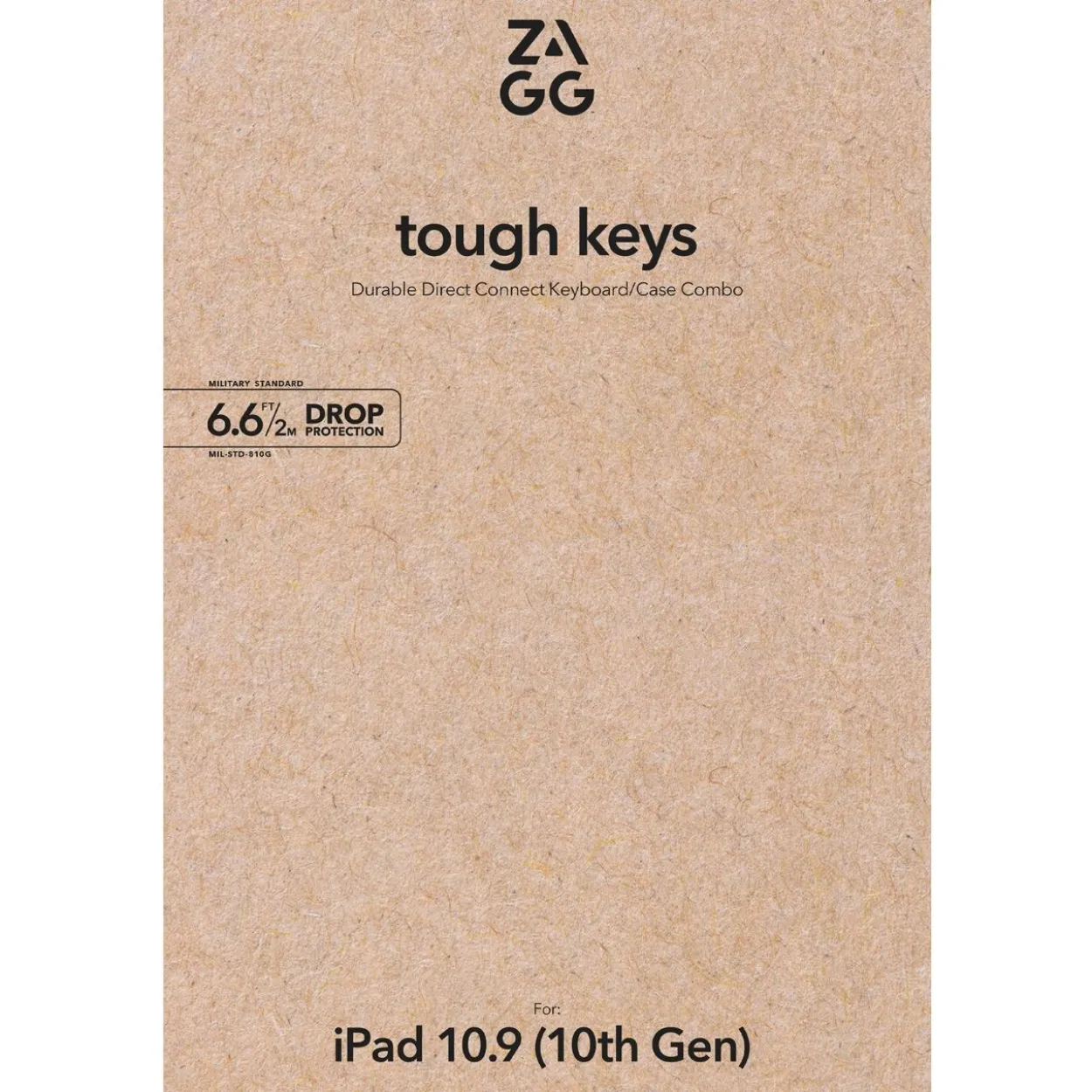 ZAGG TOUGH KEYS-APPLE-IPAD 10TH GEN/A16-BLACK-GERMAN (B2B B