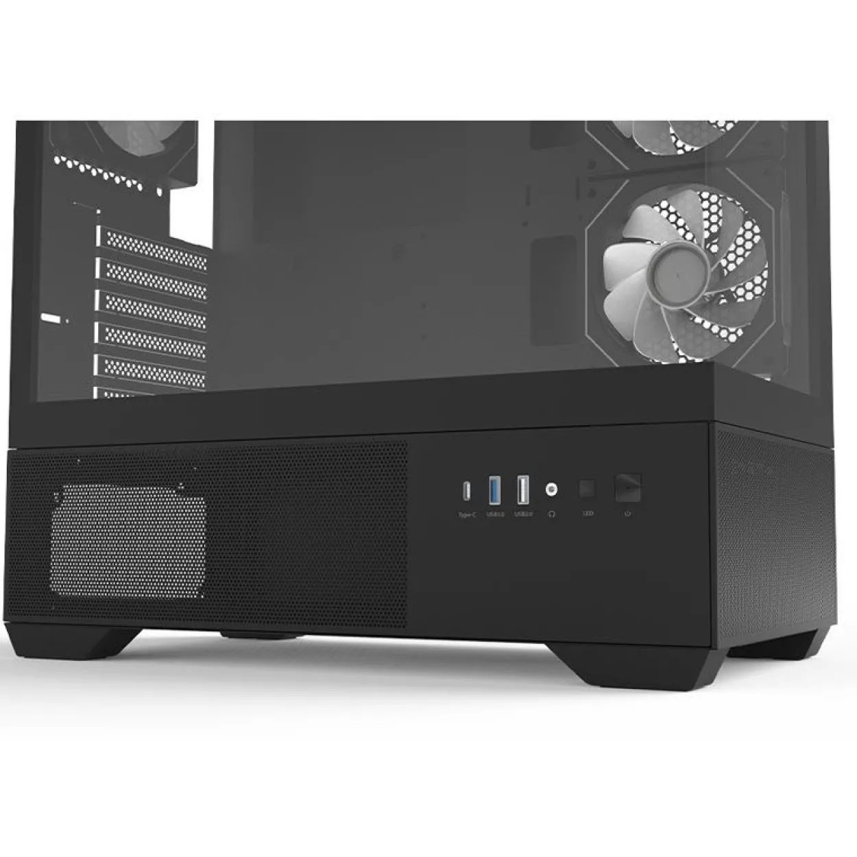 Zalman Chronix Midi Tower ohne Netzteil schwarz