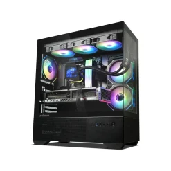 Zalman Chronix Midi Tower ohne Netzteil schwarz