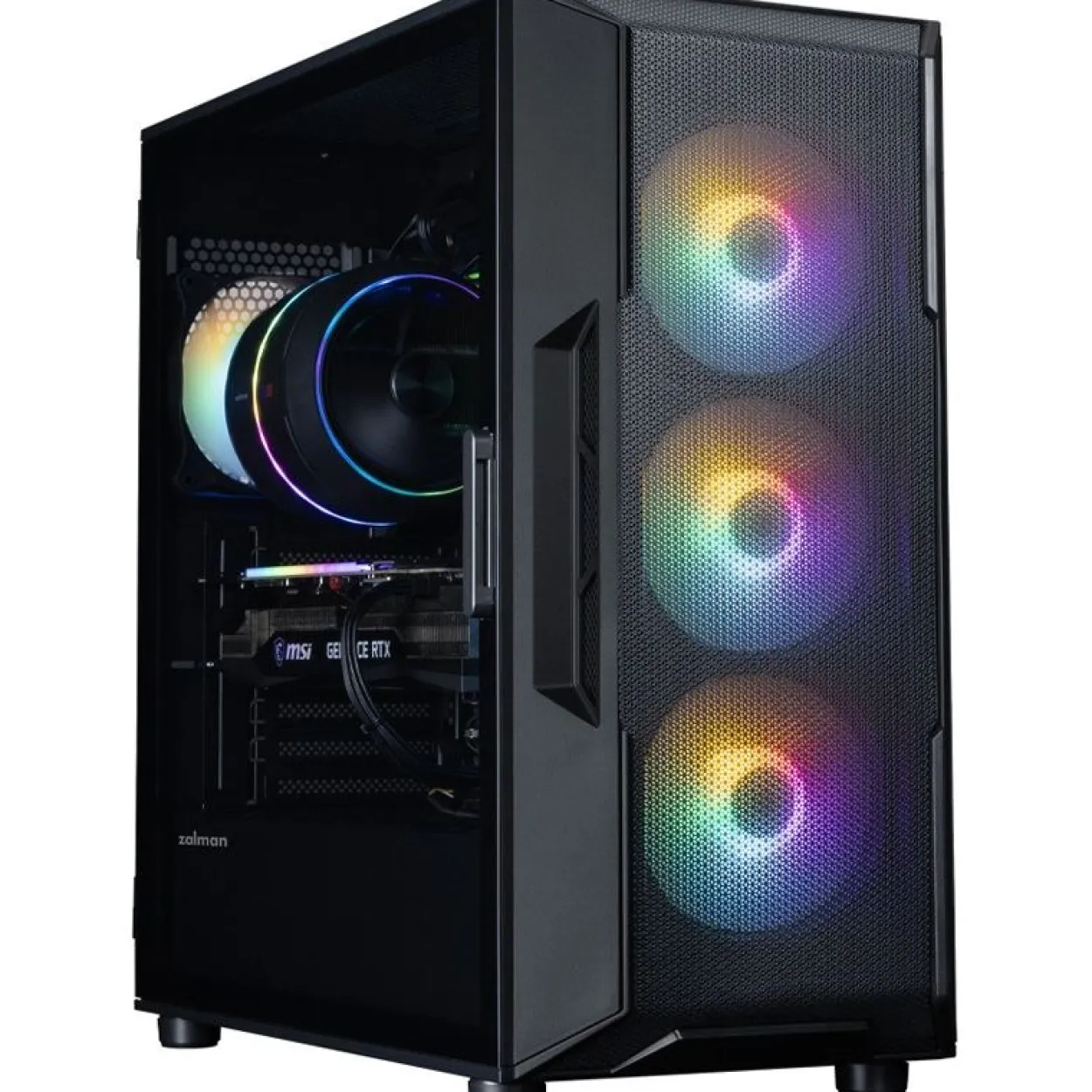 Zalman i3 NEO V2 Midi Tower ohne Netzteil schwarz