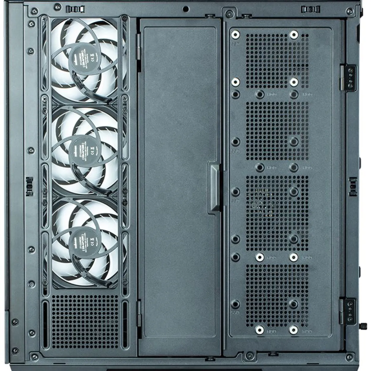 Zalman P50 DS Midi Tower ohne Netzteil schwarz