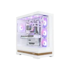 Zalman P40 NAMU Midi Tower ohne Netzteil weiss