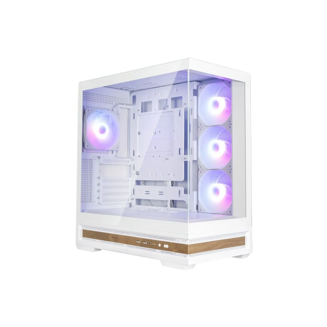 Zalman P40 NAMU Midi Tower ohne Netzteil weiss