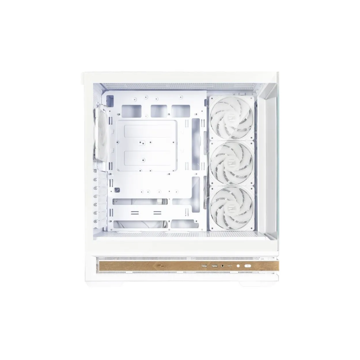 Zalman P40 NAMU Midi Tower ohne Netzteil weiss