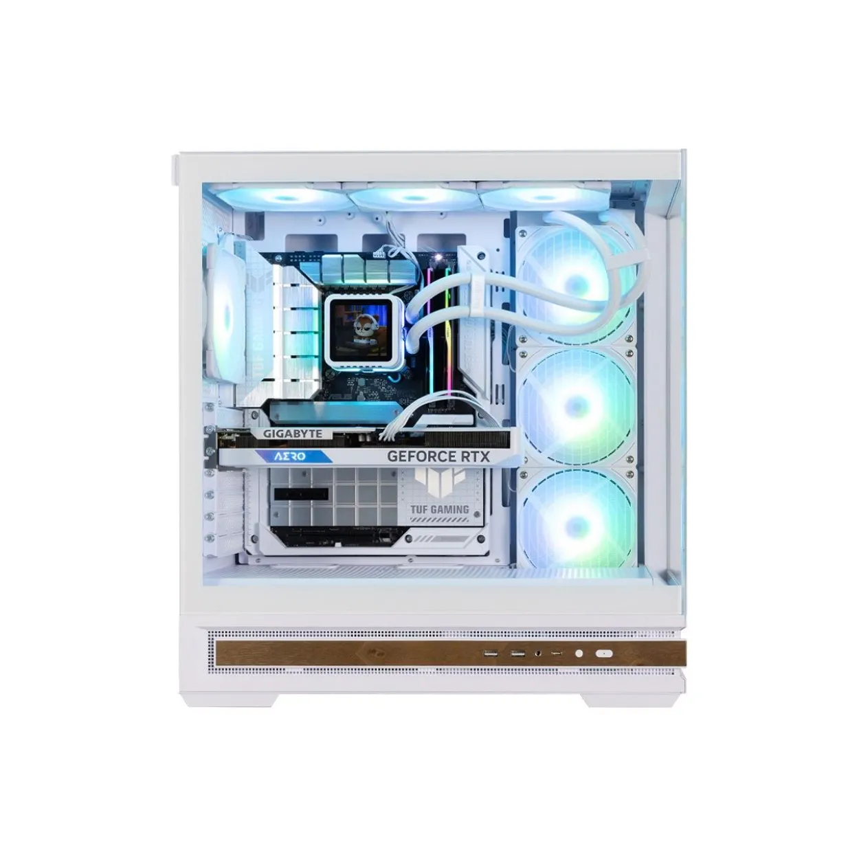 Zalman P40 NAMU Midi Tower ohne Netzteil weiss