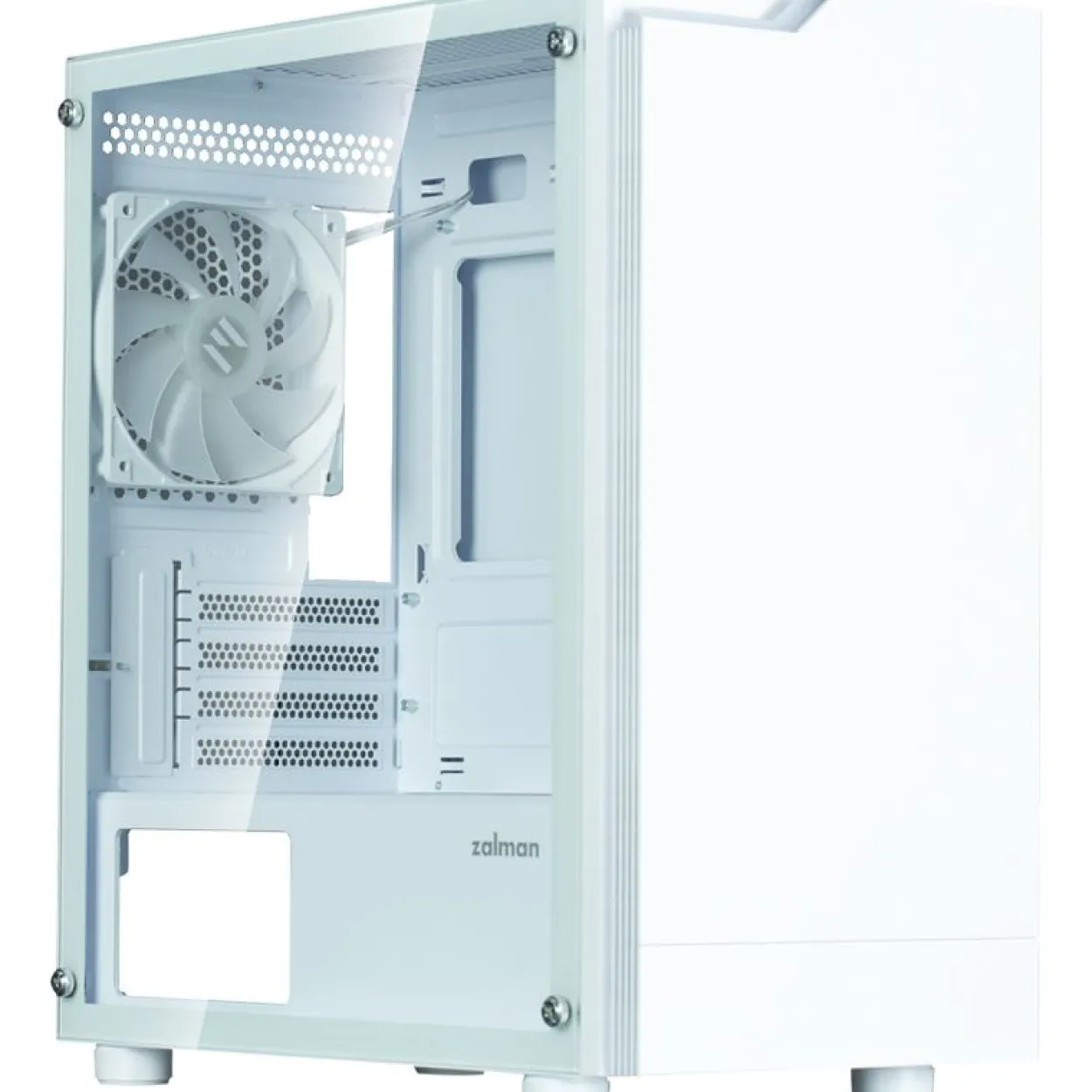 Zalman T4 Plus Mini Tower ohne Netzteil weiss