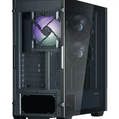 Zalman Z10 DS mit Display Midi Tower ohne Netzteil schwarz