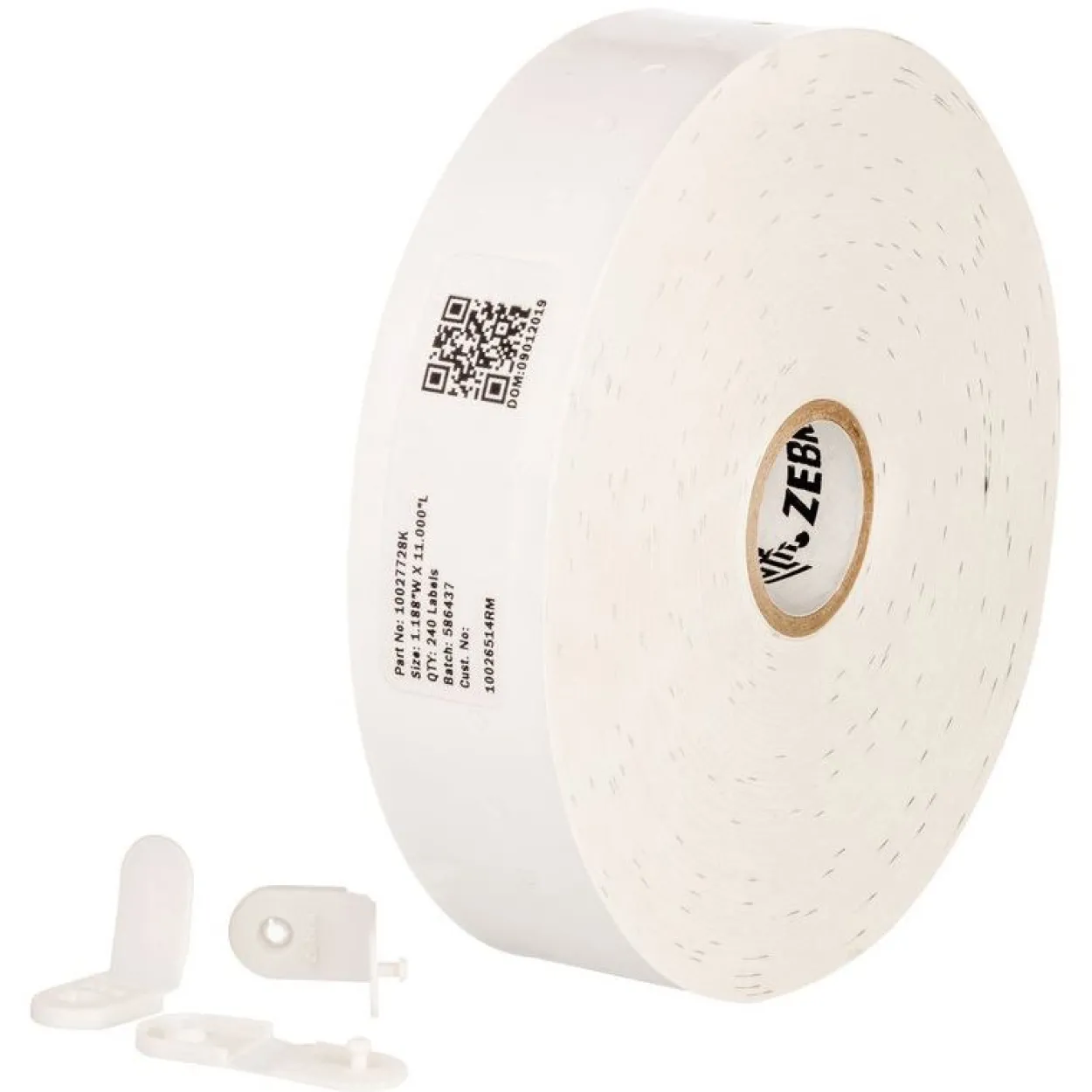 Zebra WRISTBAND POLYPROP 30.2X279.4M