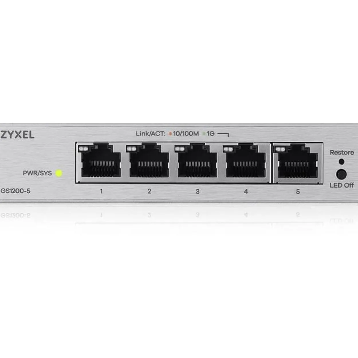Zyxel GS1200-5V3 5-Port Gigabit web / smart managed Switch