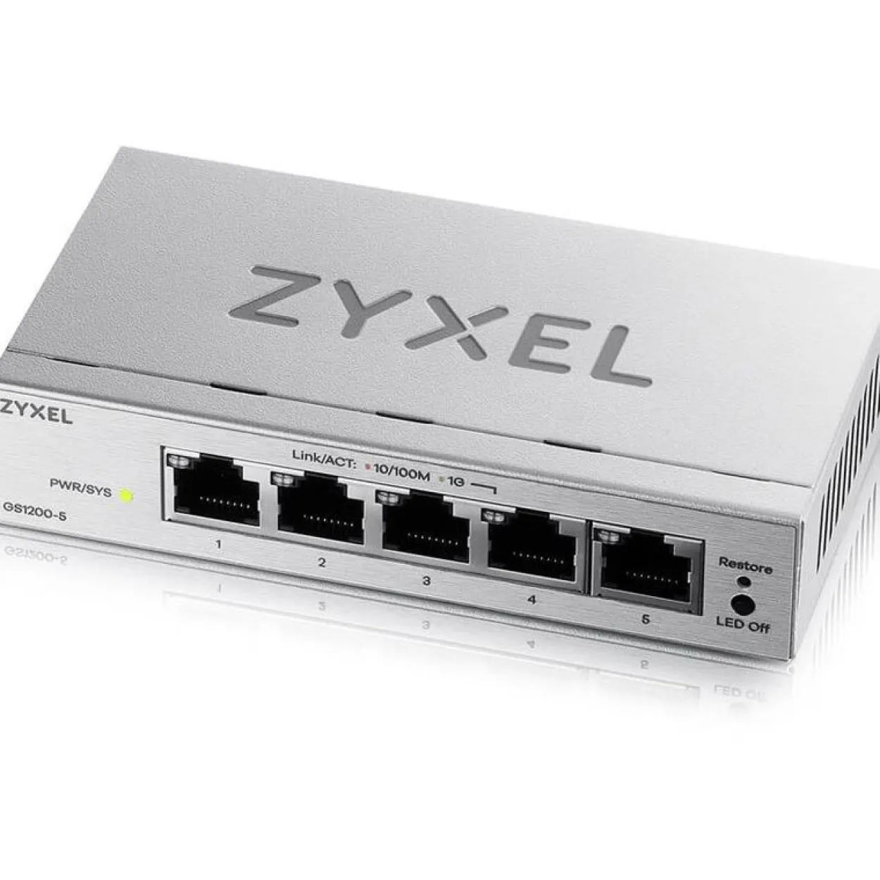 Zyxel GS1200-5V3 5-Port Gigabit web / smart managed Switch
