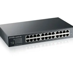 Zyxel 24-Port GbE Smart Switch NebulaFlex,fanless