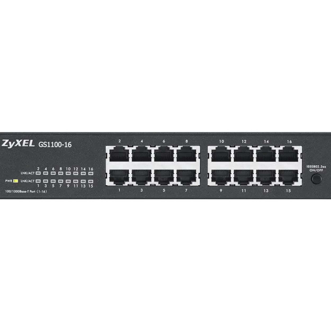Zyxel 16 Port Gigabit unmanaged Switch, Slimline Version